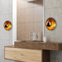 Candelabru de perete Trendy Kurt 13351 Copper 38x38x31cm GTR002194 imaginea #3 — magazin online Desire.md