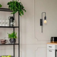 Candelabru de perete Trendy Mama 3502 Black 22x42x6cm GTR002274 imaginea #3 — magazin online Desire.md