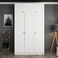 Шкаф Trendy Minar Mebran 235 White 135x235x52cm GTR001817