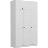 Dulap Trendy Minar Mebran 255 White 135x255x52cm GTR001818 imaginea #2 — magazin online Desire.md