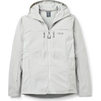 Мужская ветровка Rab Ascendor Pro Hoody M Zinc