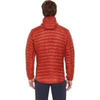 Geacă pentru bărbați Rab Cirrus Flex Hoody Tuscan Red M imaginea #3 — magazin online Desire.md