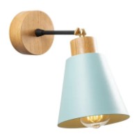 Бра Trendy Manavgat N-617 Oak/Turquoise 14x25x14cm GTR002135
