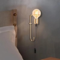 Candelabru de perete Trendy Pota 3662 Gold 15x30x9cm GTR002296 imaginea #3 — magazin online Desire.md