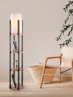 Lampadar Trendy Raft 8113 Black/Copper/White 25x130x25cm GTR002846 imaginea #3 — magazin online Desire.md