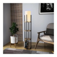Lampadar Trendy Raft 8115 Black/Bronze/White 25x130x25cm GTR002847 imaginea #3 — magazin online Desire.md
