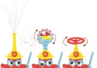 Jucărie pentru apă și baie Yookidoo Ready Freddy (40204Y) imaginea #7 — magazin online Desire.md