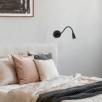 Candelabru de perete Trendy Reading 3246 Black 38x15x8cm GTR002365 imaginea #3 — magazin online Desire.md