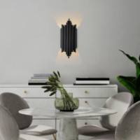 Candelabru de perete Trendy Reis 13340 Black 22x50x11cm GTR002212 imaginea #3 — magazin online Desire.md