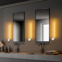 Candelabru de perete Trendy Sabie 13482 White 62x10x7cm GTR002151 imaginea #3 — magazin online Desire.md