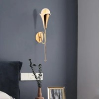 Candelabru de perete Trendy Sarmal 3051 Gold 15x52x13cm GTR002309 imaginea #3 — magazin online Desire.md