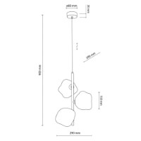Люстра Tk-Lighting Lava (11107) фото №4 — интернет-магазин Desire.md