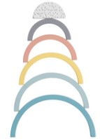 Piramida Premaman Rainbow Stacking (PJQ458-CCC-UNQ) imaginea #5 — magazin online Desire.md