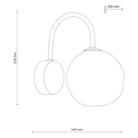 Бра Tk-Lighting Lava (TK-11024) фото №3 — интернет-магазин Desire.md