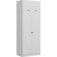 Шкаф Trendy Kale 2241 White 90x235x52cm GTR004934 фото №4 — интернет-магазин Desire.md