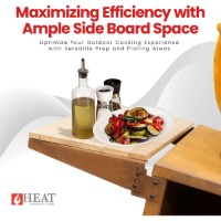 Планча Heat Outdoor Living Heat Kjok Rustik (HBBQ.006R) фото №2 — интернет-магазин Desire.md