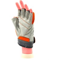 Mănuşi fitness Madmax MFG-850 Crazy XL Grey/Orange imaginea #4 — magazin online Desire.md