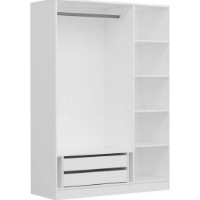 Dulap Trendy Kale 2254 White 135x210x52cm GTR004943 imaginea #3 — magazin online Desire.md