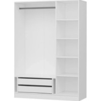 Dulap Trendy Kale 2257 White 135x190x52cm GTR004946 imaginea #2 — magazin online Desire.md