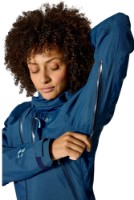 Jachetă de damă Rab Downpour Mountain 08 Tempest Blue imaginea #5 — magazin online Desire.md