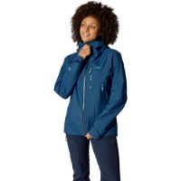 Женская ветровка Rab Downpour Mountain 14 Tempest Blue фото №3 — интернет-магазин Desire.md