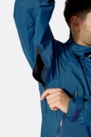 Jachetă pentru bărbați Rab Downpour Mountain S Tempest Blue imaginea #6 — magazin online Desire.md