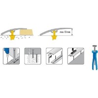 Profil pentru plăci ceramice Cezar 1831074 imaginea #2 — magazin online Desire.md