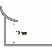 Профиль для керамической плитки Cezar 1831491 фото №4 — интернет-магазин Desire.md