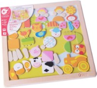 Joc educativ Classic World Farm Magnetic Activity Box (3534)