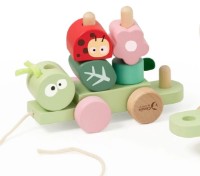 Jucarie de impins si tras Classic World Pull Jungle (10519) imaginea #5 — magazin online Desire.md