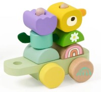 Jucarie de impins si tras Classic World Pull Jungle (10519) imaginea #6 — magazin online Desire.md