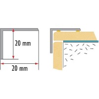 Профиль для керамической плитки Cezar 1833352 фото №3 — интернет-магазин Desire.md