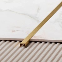 Profil pentru plăci ceramice Eviso Eviso Gold EXGO-0001 imaginea #2 — magazin online Desire.md