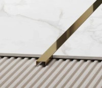 Profil pentru plăci ceramice Eviso Gold PRGO-0001 imaginea #2 — magazin online Desire.md