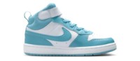 Bocanci pentru copii Nike Court Borough Mid 2 Bpv White/Denim Turquoise, s.33.5 imaginea #3 — magazin online Desire.md