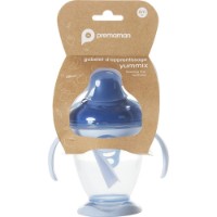Cana cu pai Premaman Blue 180ml PRF5WS-CCC-UNQ imaginea #2 — magazin online Desire.md
