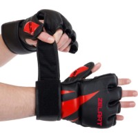 Перчатки Zelart MMA XL Black/Red (BO-8355) фото №4 — интернет-магазин Desire.md