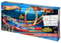 Set jucării transport Hot Wheels Track Rollercoaster (Y0276)