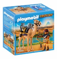 Фигурка героя Playmobil History: Romans and Egypts Egyptian Warrior with Camel (5389)