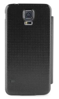 Husa de protecție Puro Eco-leather case for Samsung Galaxy S5 mini Black (SGS5MINIBBCBLK)