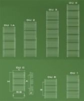 Uscător de prosoape Dagat Duval White 1162x500x470 (DU2-50C) imaginea #2 — magazin online Desire.md