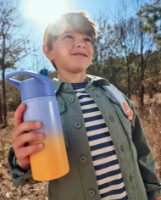 Cana cu pai Skip Hop Wander Blue 450ml (9R847910) imaginea #2 — magazin online Desire.md