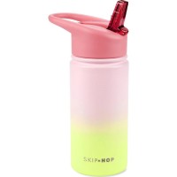 Cana cu pai Skip Hop Wander Pink 450ml (9R847810) imaginea #2 — magazin online Desire.md