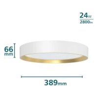 Plafonieră Philips Ceiling Light 24W (8720169301399) imaginea #2 — magazin online Desire.md