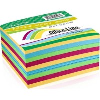 Hârtie de notițe OfficeLine Rainbow 90x90x45mm (OL.CBR45)