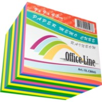 Hârtie de notițe OfficeLine Rainbow 90x90x45mm (OL.CBR45) imaginea #2 — magazin online Desire.md