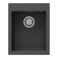 Chiuvetă de bucătărie SanDonna Vesta 400 Black Metalic