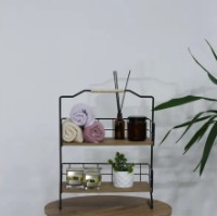 Poliţa Trendy Else Oak/Black 41.5x32x15cm GTR005682 imaginea #4 — magazin online Desire.md