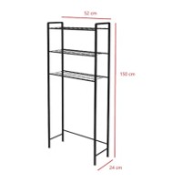 Poliţa Trendy Otis Black 150x52x24cm GTR005681 imaginea #3 — magazin online Desire.md