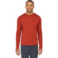 Hanorac pentru bărbați Rab Force LS Tee XL Tuscan Red  imaginea #2 — magazin online Desire.md